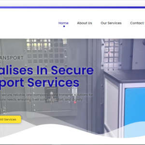 lasecure transport services London website design services by pa digitech